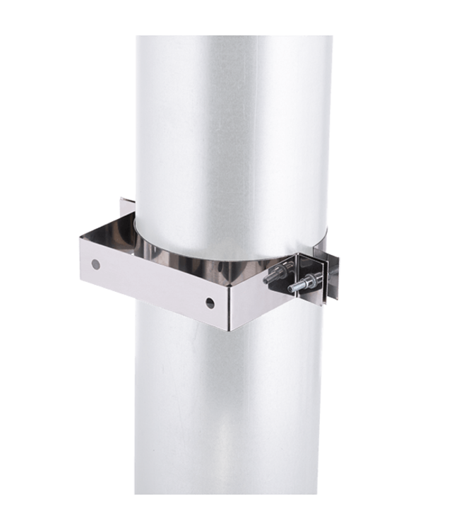 Fumio Muurbeugel rvs Ø110mm