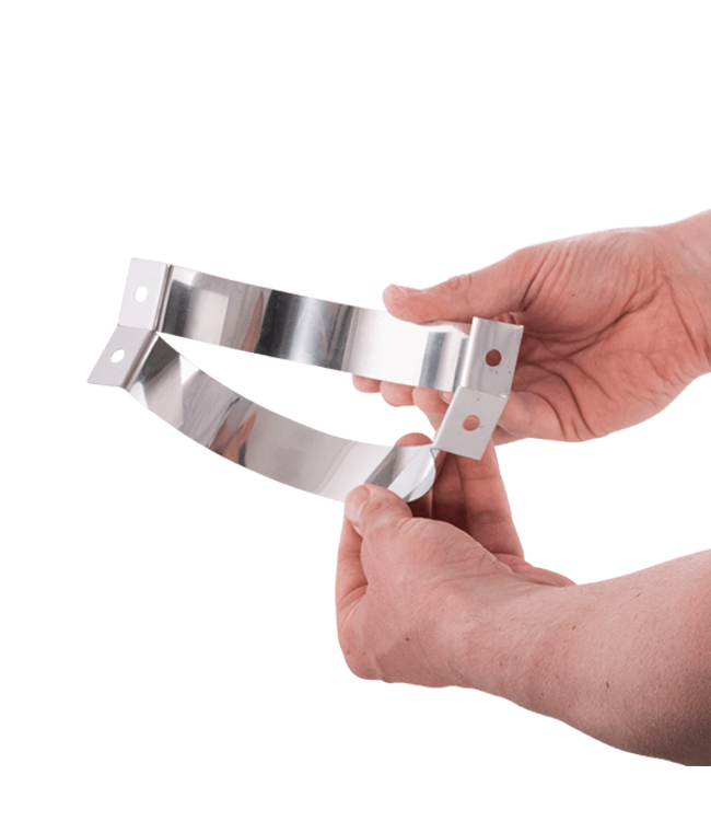 Fumio Muurbeugel RVS Ø80mm