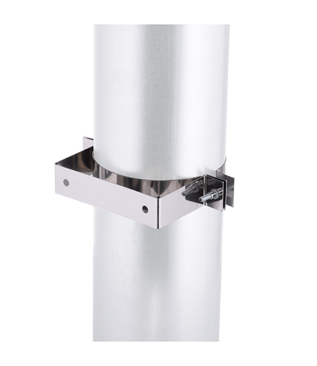 Fumio Muurbeugel rvs Ø120mm