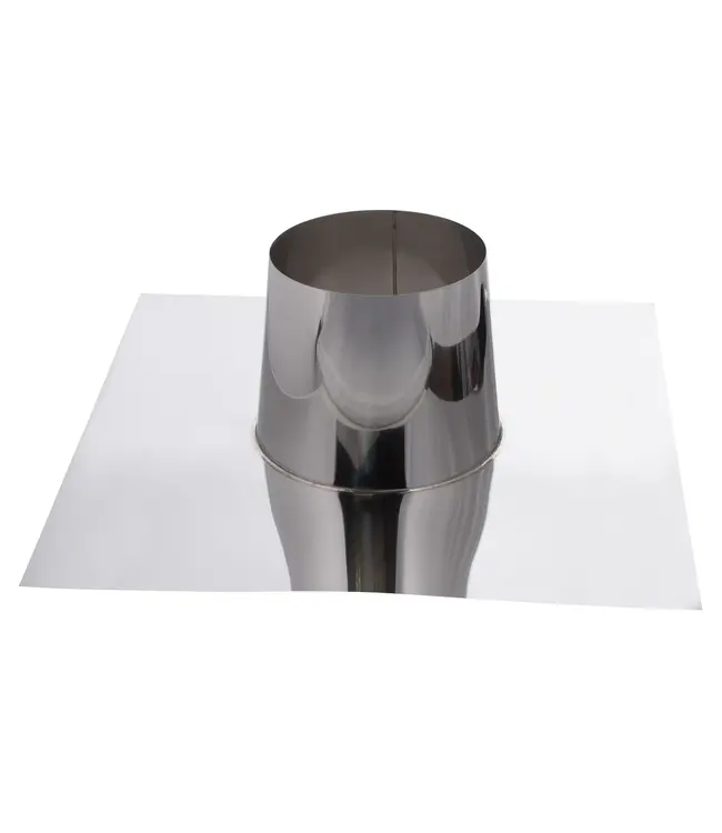 Fumio Horizontale dakdoorvoer Ø200mm RVS