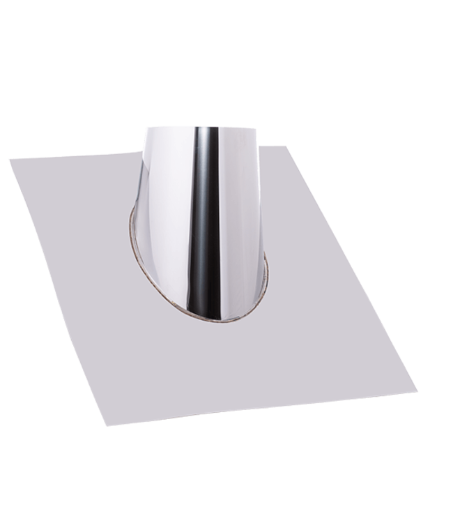 Fumio RVS Ø200  dakdoorvoer 45°