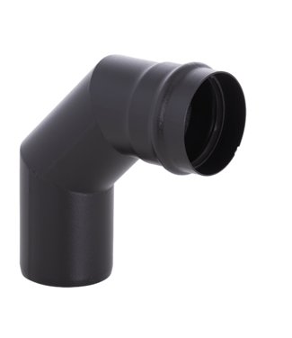 Fumio Ø80mm pellet kachelbocht 90°