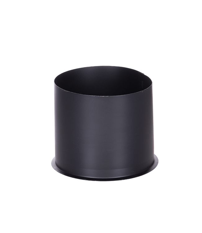 Fumio Schoorsteen insert enkel Ø120 2mm zwart