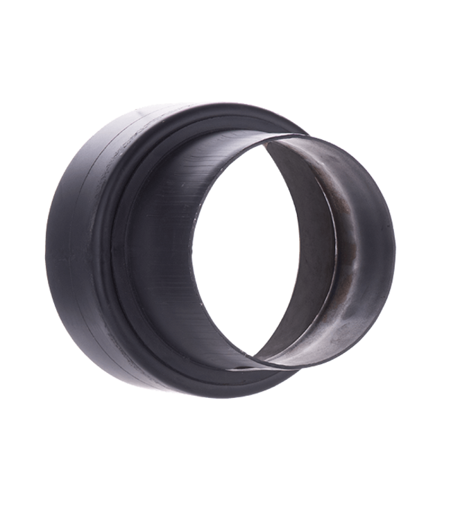 Reduceerkanaal Ø150 / Ø120 2mm zwart