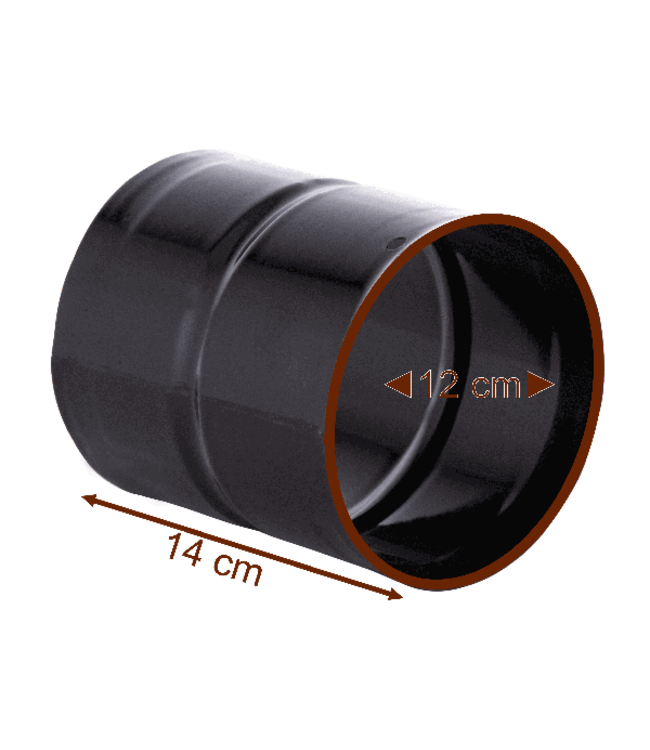 Fumio ADAPTER VROUWELIJK / VROUWELIJK Emaille 120mm