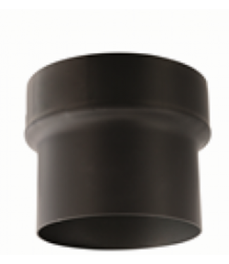 Reduceerkanaal Ø200 / Ø150 2mm zwart