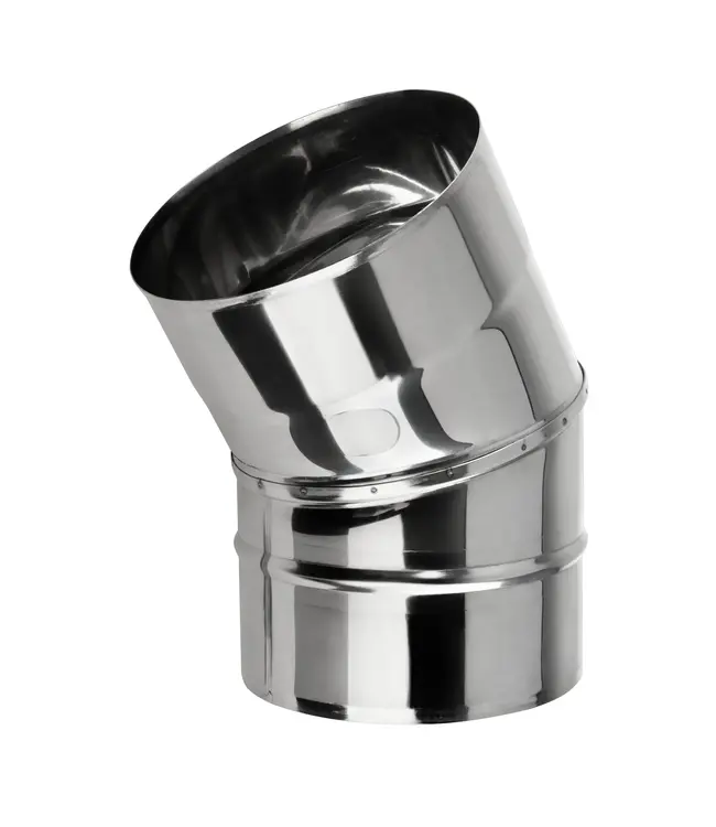 Fumio Bocht 30° RVS  Ø150mm