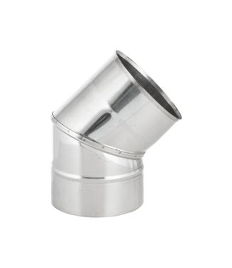 Fumio Bocht 45° RVS Ø125mm Fumio Bocht 45° RVS Ø125mm