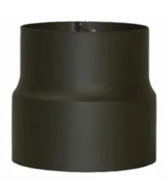 Reduceerkanaal Ø150 / Ø160 2mm zwart