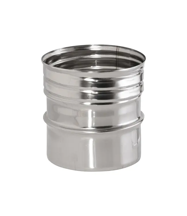 Detandt Ø100 ENKELWANDIG NAAR FLEXIBEL SCHROEF