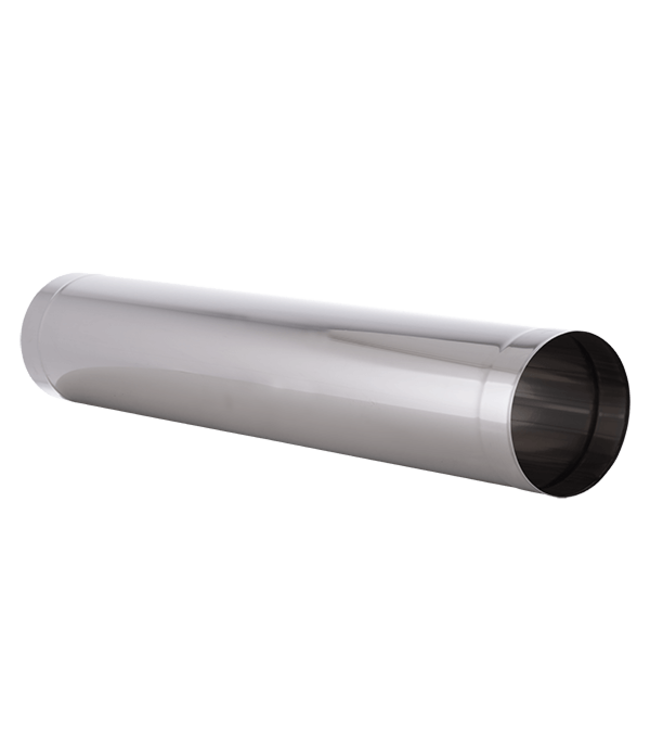 Fumio kachelpijp RVS Ø200mm 1000mm