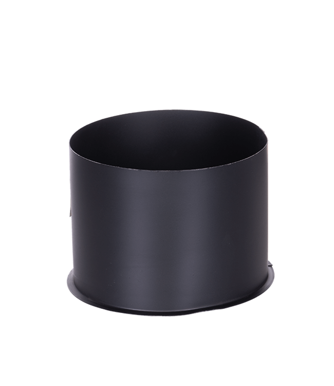 Fumio Schoorsteen insert enkel Ø160 2mm zwart