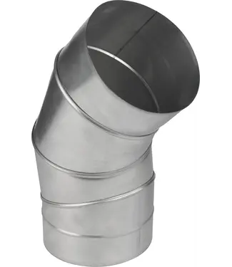 Fumio Gegalvaniseerde Bocht 90°  Ø120mm 0,5mm