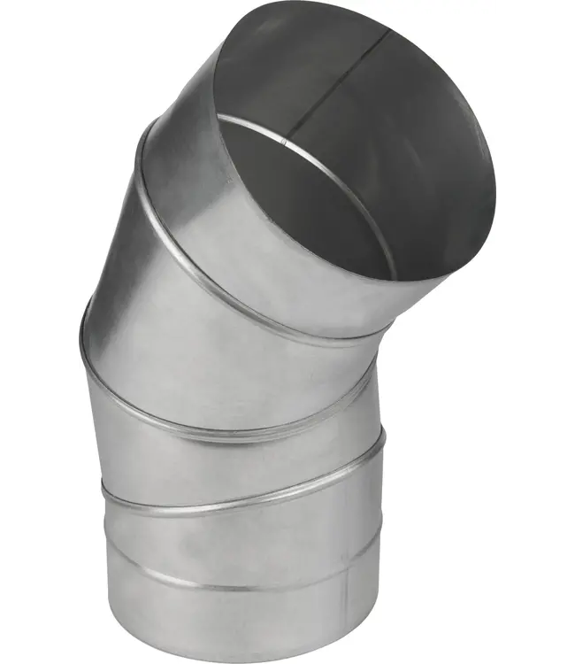 Fumio Gegalvaniseerde Bocht 90°  Ø120mm 0,5mm