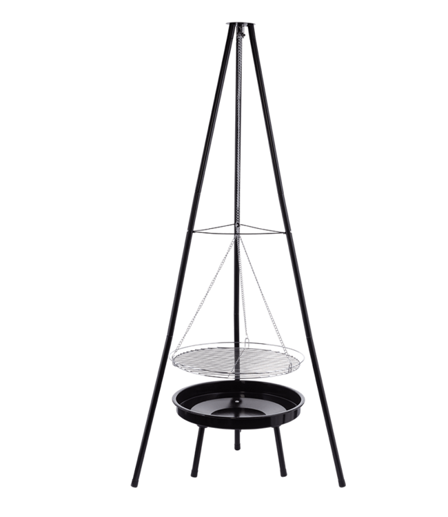 TJ Tripod met vuurschaal en rooster