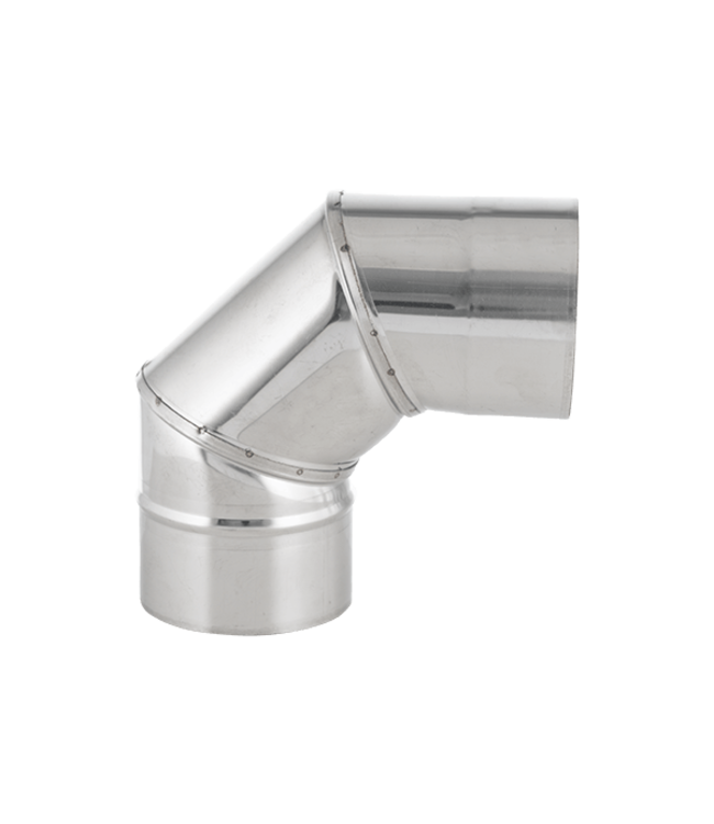 Fumio Bocht 90° RVS  Ø100mm