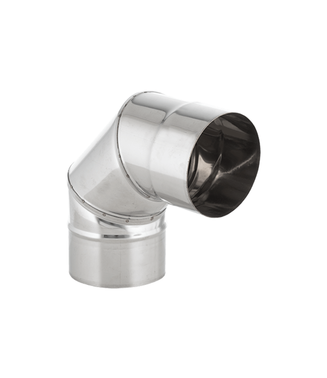 Fumio Bocht 90° RVS  Ø100mm