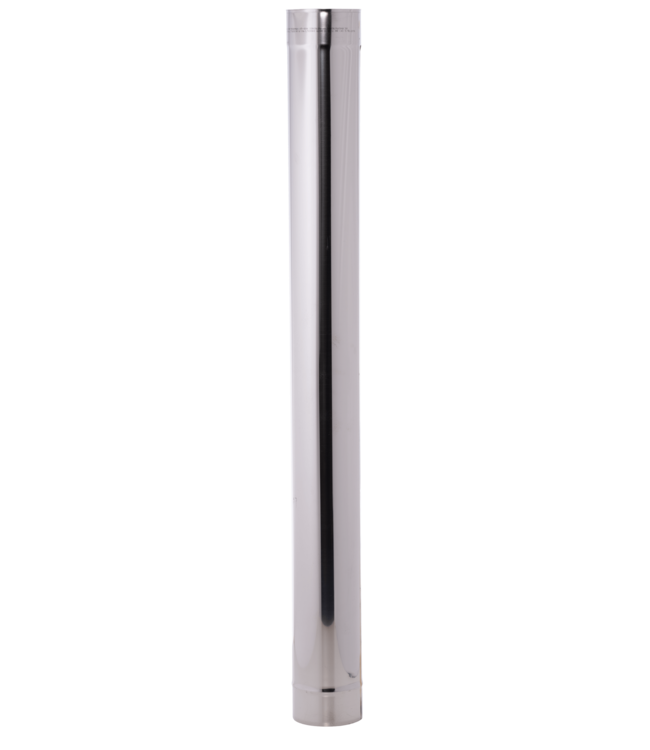 Fumio kachelpijp RVS Ø110mm 1000mm