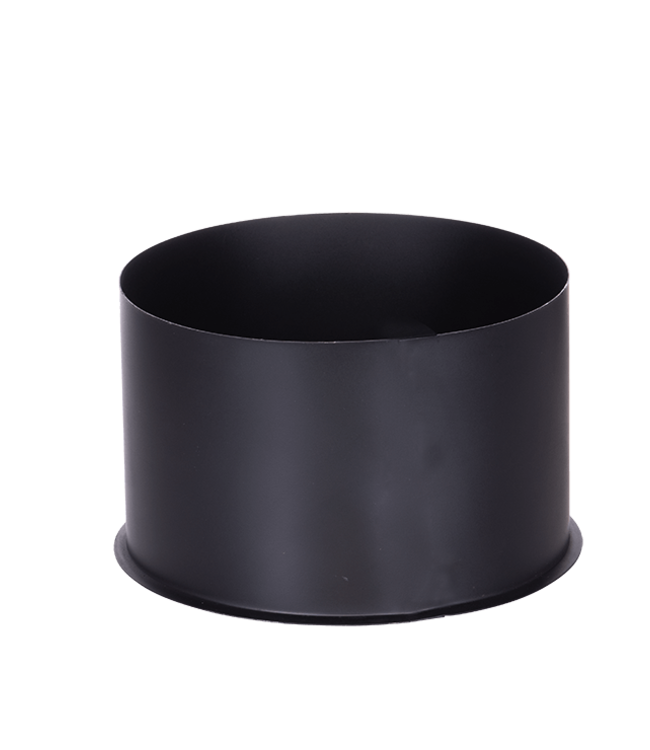 Fumio Schoorsteen insert enkel Ø180mm 2mm zwart