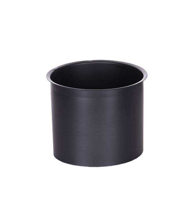 Fumio Schoorsteen insert enkel Ø130mm 2mm zwart