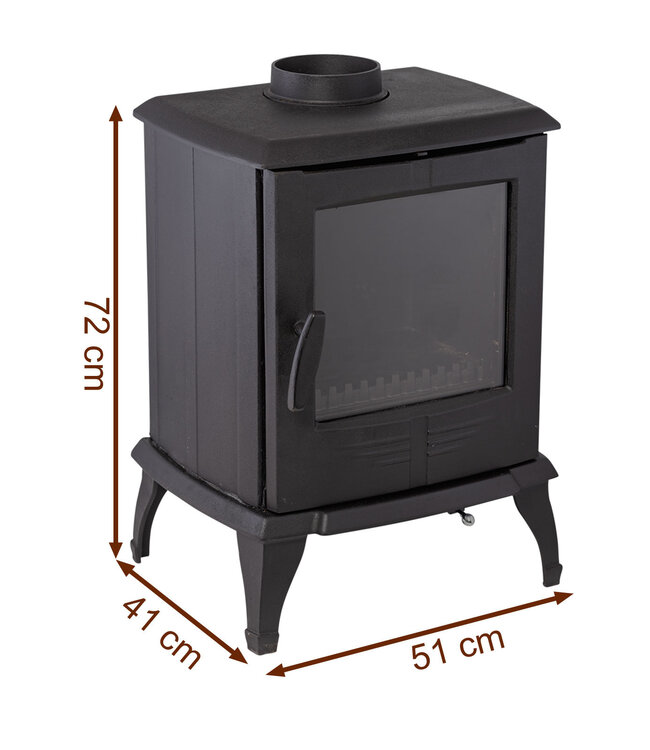 Fumio Houtkachel P8 7,9 kW EKO gietijzer