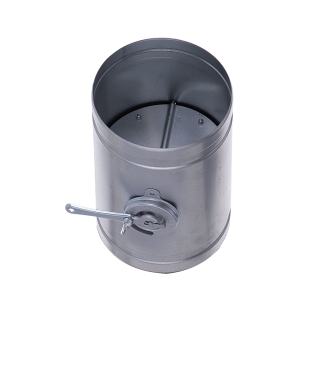 Fumio Gegalvaniseerde Smoorklep met hendel Ø120mm 0,5mm