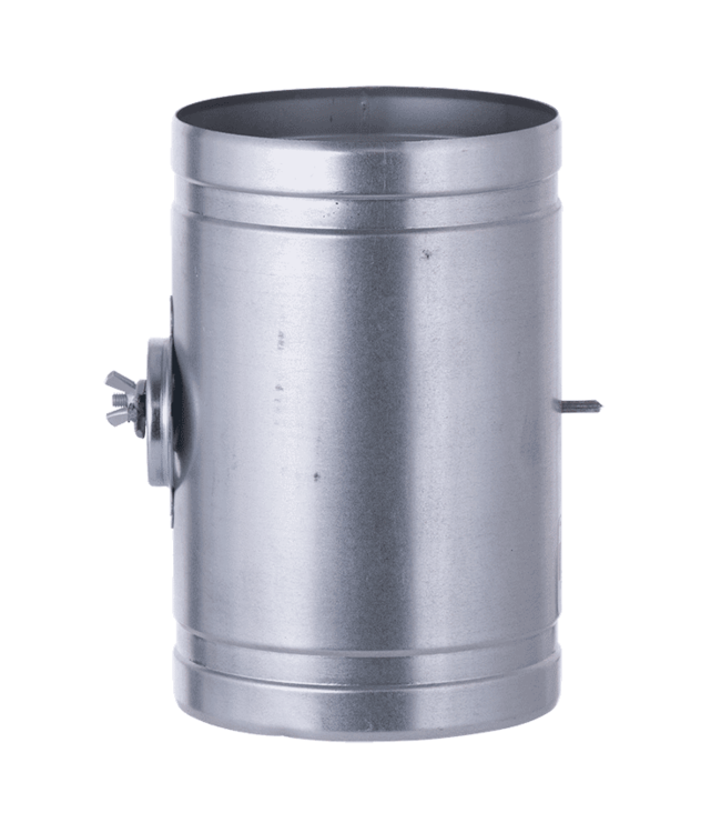 Fumio Gegalvaniseerde Smoorklep met hendel Ø120mm 0,5mm