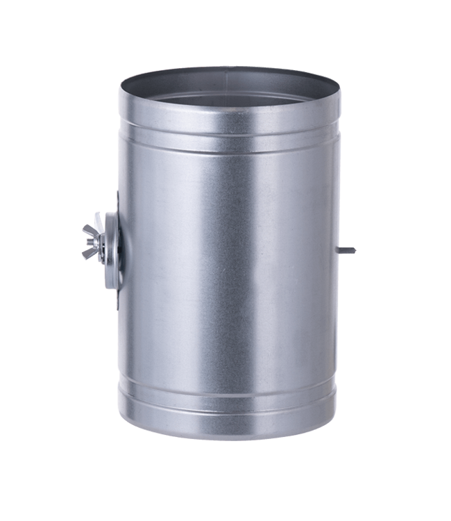 Fumio Gegalvaniseerde Smoorklep met hendel Ø130mm 0,5mm