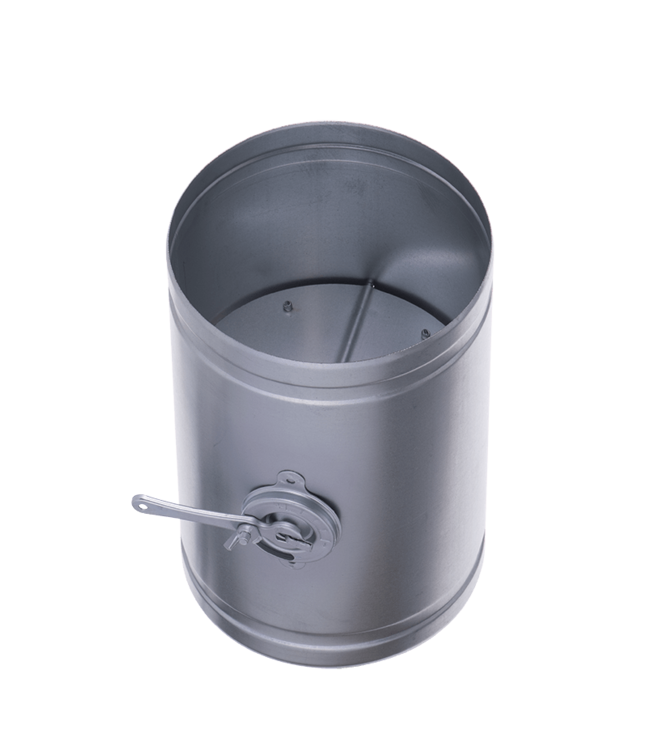 Fumio Gegalvaniseerde Smoorklep met hendel Ø150mm 0,5mm