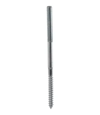 M8x15cm Stokeind draadeind met schroef