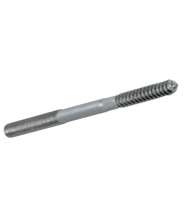M8x15cm Stokeind draadeind met schroef