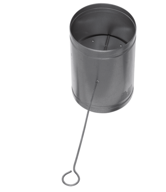 Fumio Gegalvaniseerde Smoorklep met Staaldraad  Ø150mm 0,5mm