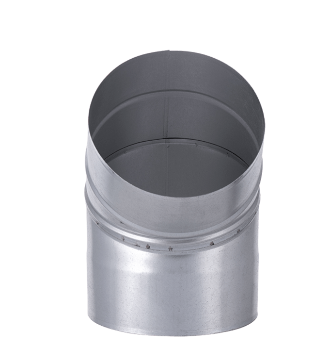 Fumio Gegalvaniseerde Bocht 45°  Ø130mm 0,5mm