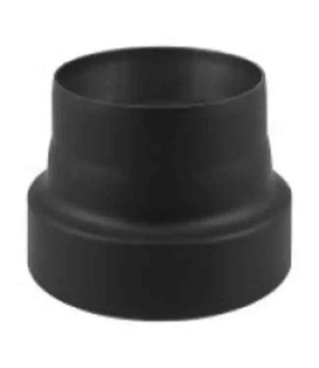 Reduceerkanaal Ø160 / Ø200 2mm zwart