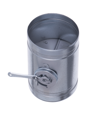 Fumio Gegalvaniseerde Smoorklep met hendel Ø100mm 0,5mm