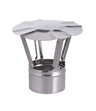 Fumio Regenkap RVS 316L Ø100mm