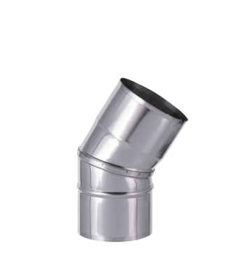 Fumio Bocht 30° RVS Ø80mm