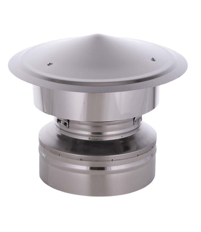 Fumio Regenkap Ø200mm 0,5mm RVS