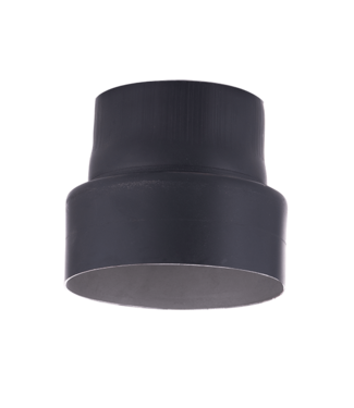 Reduceerkanaal Ø150 / Ø130 2mm zwart