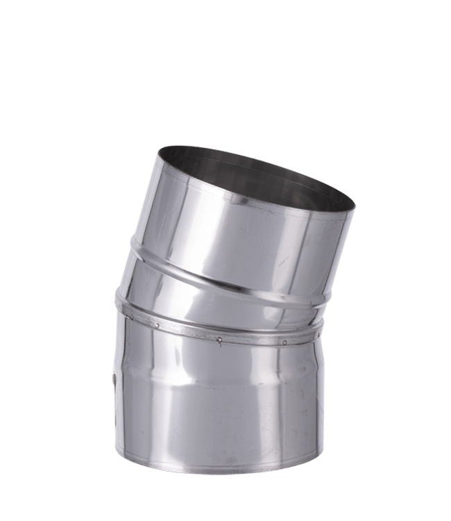 Fumio Bocht 15° RVS  Ø110mm