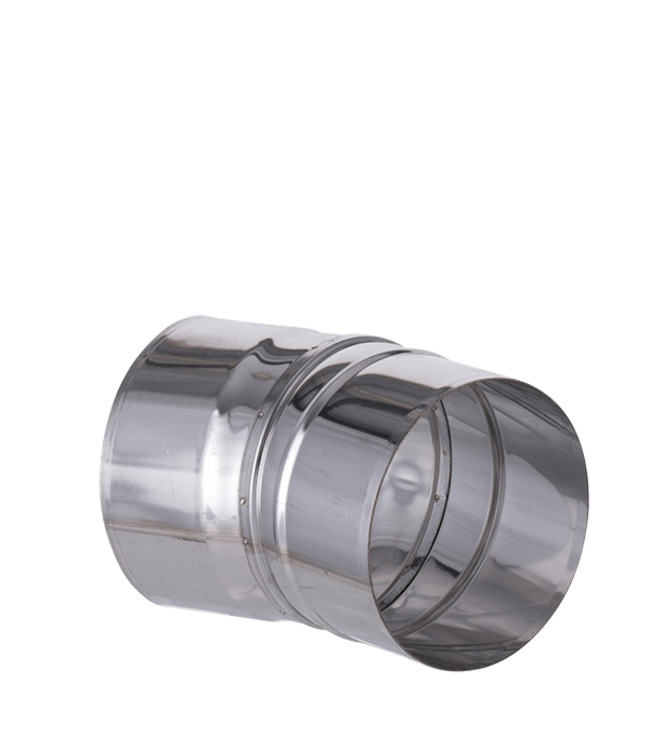 Fumio Bocht 15° RVS  Ø110mm