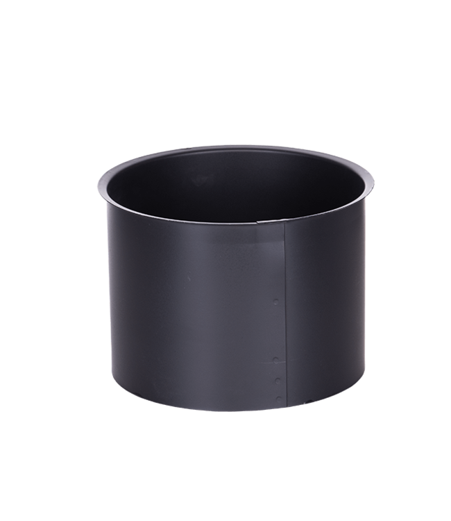 Fumio Schoorsteen insert enkel Ø150mm 2mm zwart