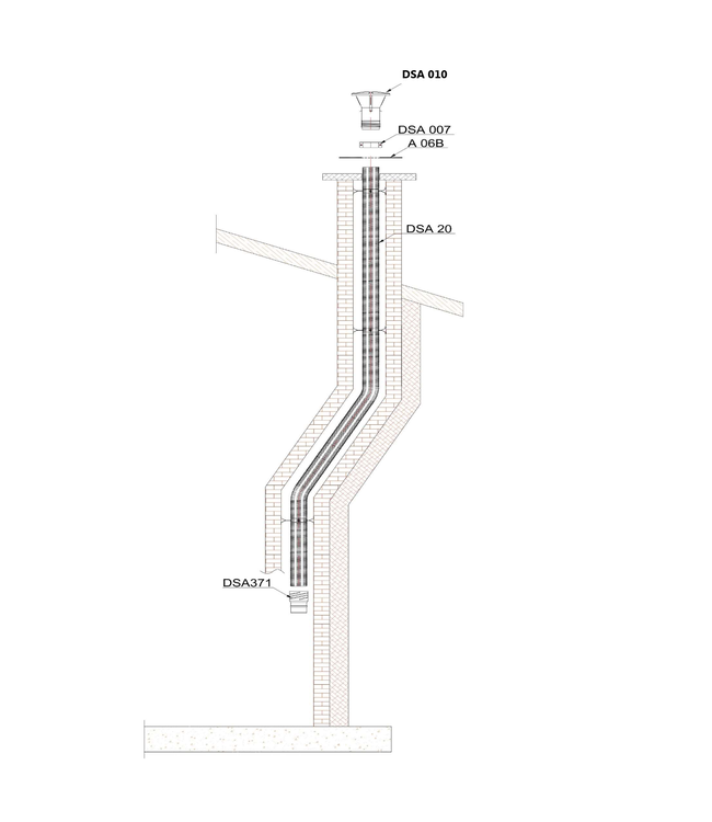 Detandt Klemband voor flexibel  Ø180