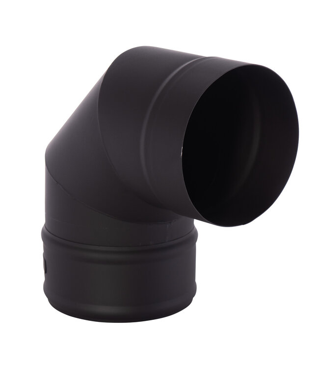 Fumio Bocht 90° Zwart 1mm 150mm