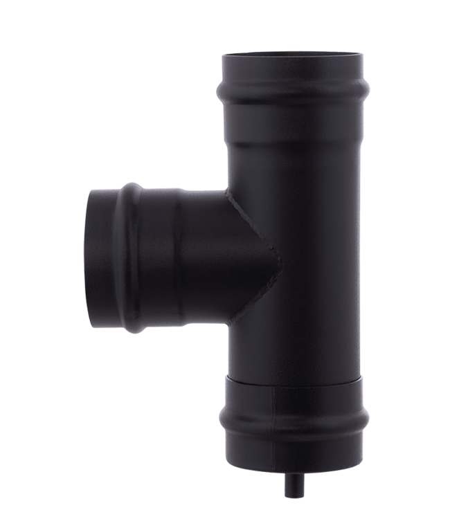 Fumio Ø80mm pellet condensdop