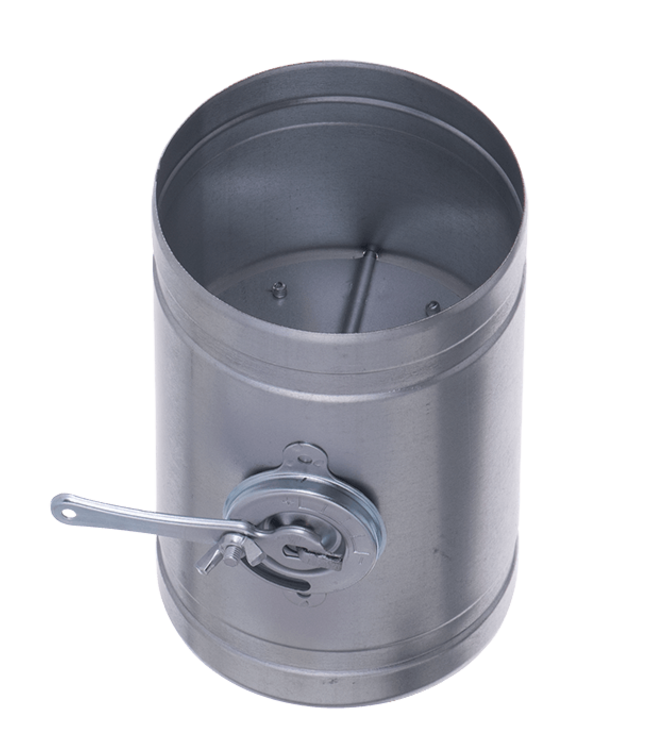 Fumio Gegalvaniseerde Smoorklep met hendel Ø110mm 0,5mm