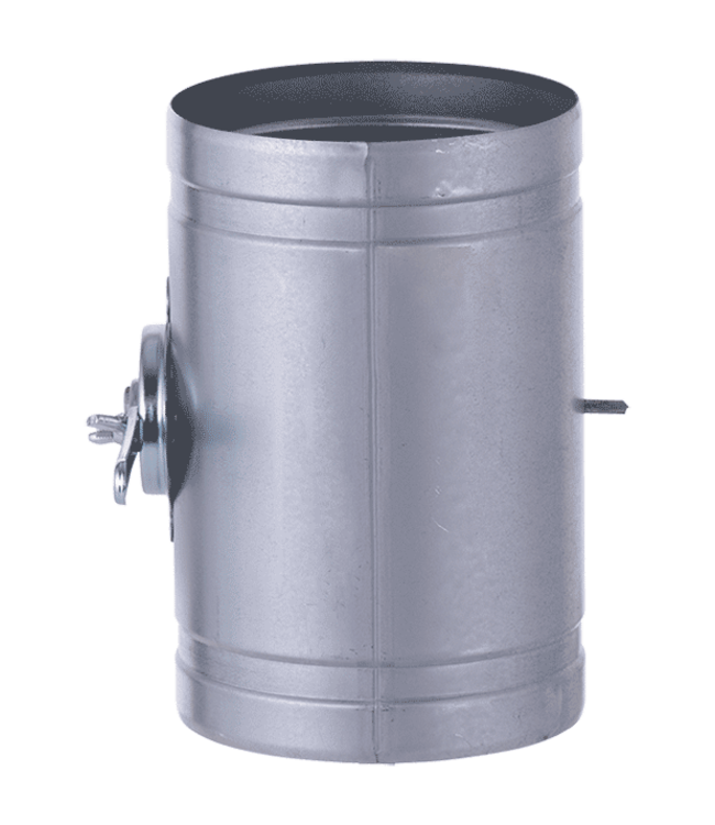 Fumio Gegalvaniseerde Smoorklep met hendel Ø110mm 0,5mm