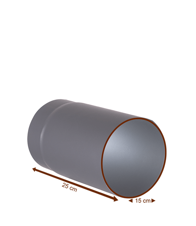 Fumio Kachelpijp  Ø150mm 250mm grijs