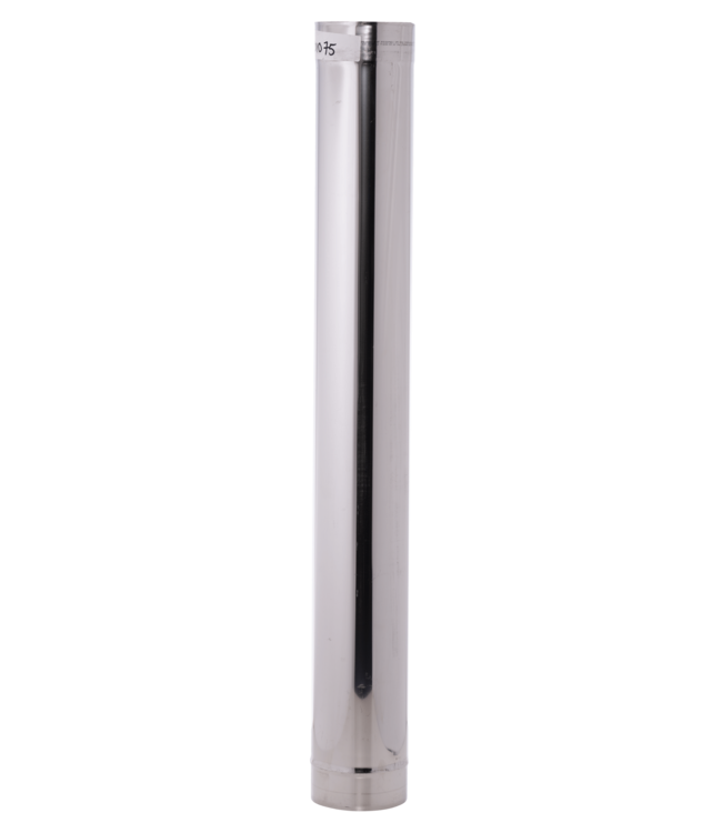 Fumio kachelpijp RVS Ø125mm 1000mm