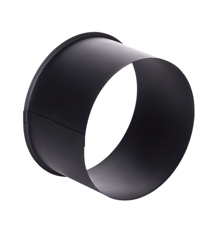 Fumio Schoorsteen insert enkel Ø180 2mm zwart